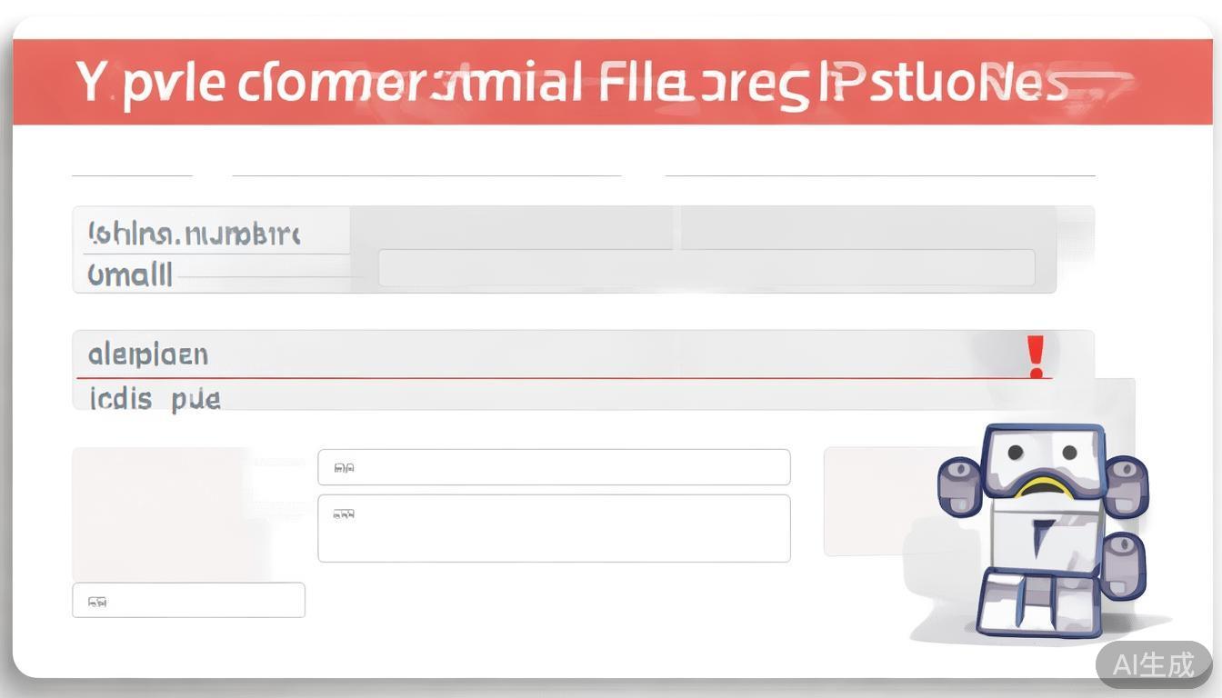 填写信息不正确或不完整
在注册过程中，系统要求用